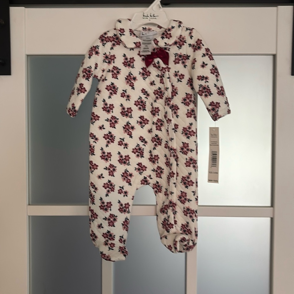 Floral footie